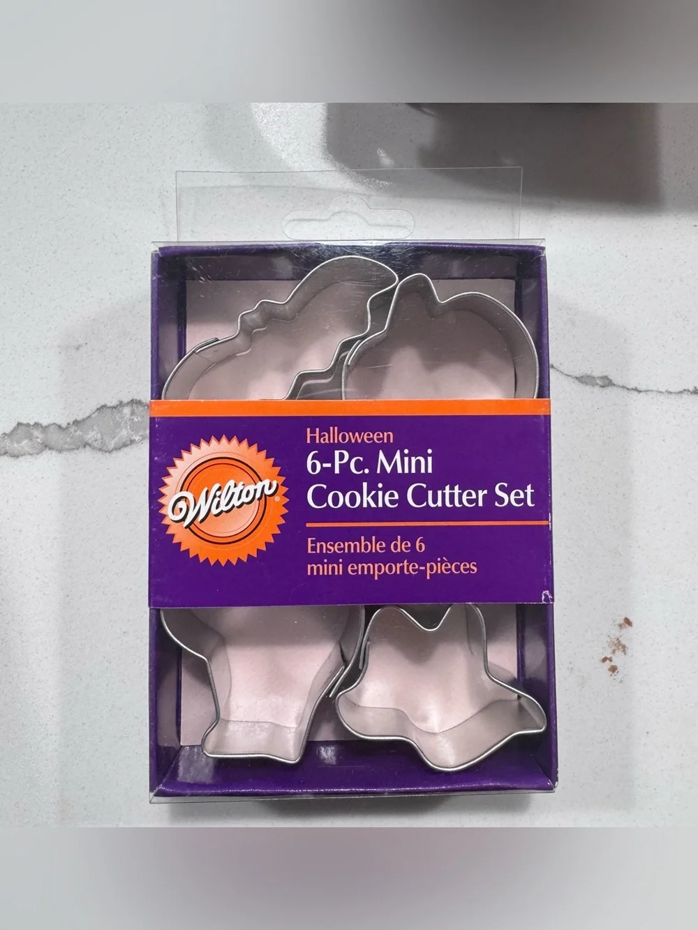 Wilton Halloween Metal Cookie Cutters & Stencil Set Of 3